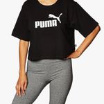 Puma Women's Black Crop Top size small Photo 1