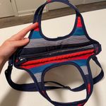 Old Navy striped crossbody handbag lunchbox insulated cooler travel picnic bag Photo 1