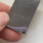 Silver Tone & Black Bead Rosary Beaded Long Necklace Cross Religious Jewelry Photo 6