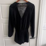 Parker Black Lace Short Romper Photo 1