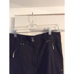 Jamie Sadock Black Capri Golf Pants Size 6 Womens zipper pockets VNC Photo 1