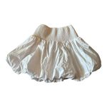 Urban Outfitters Kimchi Blue White Bubble Skirt Smocking Size L Photo 1