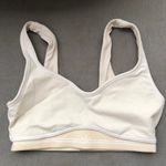 Alo Yoga  Airbrush Heart Throb Bra Oat Milk/White S Photo 1