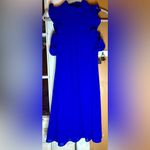 Vince Camuto  Royal Blue Shift Dress Formal size 6 NWT Photo 2