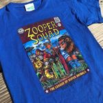 ROYAL BLUE ZOOPER SQUAD ANIMAL GRAPHIC TEE Size XXS Photo 1
