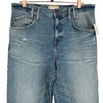 Free People NWT  We The Free Risk Taker Raw Hem Straight Leg Jeans Chance Size 30 Photo 7