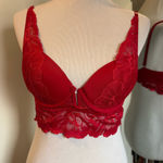 Marilyn Monroe 34B Red Lightly Lined Bra Photo 0