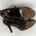 Calvin Klein Calvin‎ Klein Brown Hannah Suede Booties Photo 3