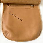 Coach Vintage Tan Leather Slim Hippie Flap Saddle Bag Crossbody Photo 4