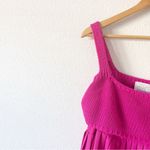 Anthropologie x Mare Mare Pleated Maxi Dress in Hot Pink Photo 4