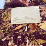 Seven7  High Rise Skinny Corduroy Pants Dark‎ Floral Print Fall Women's Size 18 Photo 5