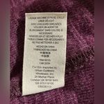 We The Free Free People  Split Back Turtleneck Sweater Size Medium purple Photo 5