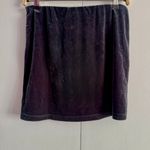 Vintage Velour Skirt, Large Purple Photo 1