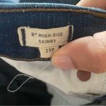 Madewell 9” High-Rise Skinny Distressed Denim Jeans: Destructed-Hem Edition Photo 3