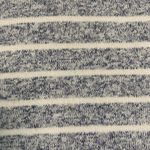 Thread & Supply Blue and White Striped Quarter Zip along Sleeve Pullover Photo 2