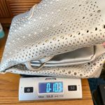 Saks 5th Avenue Sak’s Fifth Avenue Silver Laser Cut Tote Bag Shopping Bag Photo 11