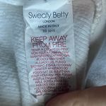 Sweaty Betty  Cream Funnel Neck Long Sleeve Sweatshirt Size M Comfy Fall Cabin Photo 6