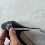 Madewell  The Maddie navy & black suede heels Women’s size 8 Photo 9