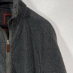 Old Navy  Teddy Sherpa Lined Fleece Jacket‎ Mens XL Dark Gray Mock Neck Full-Zip Photo 6