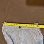 Brandy Melville high Rise gray Tan white striped tilden elasticize pants Photo 3