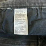 Old Navy  black high rise jean shorts in size 10 Photo 3