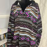 Synchilla Aztec Fleece Oversized Pullover Sweatshirt Size 2X Photo 0