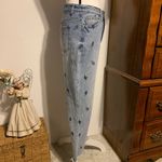 Tinseltown Snake Embroidered Crop Jeans Photo 3