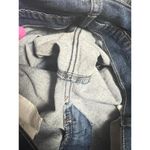 Levi's  Shorts Womens 29 MedDark Wash Denim Rolled Hem Stretch Mid Rise Festival Photo 3