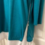 Kate & Mallory  Teal & White Flowy Top Photo 2