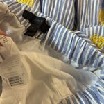 J.Crew  Women’s Embroidered Pineapple Pinstripe Layered Maxi Skirt Size Small Photo 5