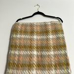 Madewell  Barwell Plaid Oversized Scarf in Ashen Silver New $65 Photo 6