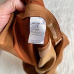 THML Suede Colorblock Mini Skirt in Tan/Cream Photo 4