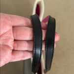 Kate Spade  Cream and Black Striped Canvas Tote Photo 3