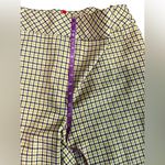 Spanx  The Perfect Pant Kick Flare Dijon Jacquard Houndstooth Plaid XL Photo 8