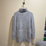 Wilfred  Free Size XS Oversized Aritzia Heather Gray Knit Sweater Photo 3