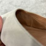 Halogen  Size 9 Tan Beige Ankle Strap Suede Leather Heels Photo 7