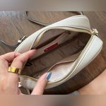 Cream Quilted Crossbody Bag Photo 2