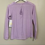Z By Zella Women’s Long Sleeve Stripe Active Top Purple Size XL NWT Photo 5