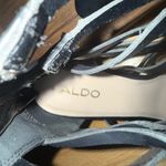 ALDO  Black Strappy Heels 3” heel Photo 5