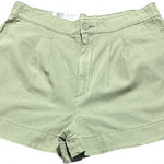 Joie  Light Green High Waist Shorts Photo 0