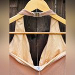 Oh Polly  Plunge Neck Halter MIDI Dress In Rose Gold NWT Photo 13