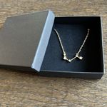 Farrah B. Aries Constellation Pendant crystal on goldtone chain necklace Gold Photo 5