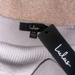 Lulus Two Cute Lavender Ribbed Knit Crop Top NWT Purple Size XS Photo 3