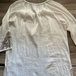 Tommy Bahama  Gauze Beaded Blouse - Size M Photo 7