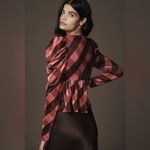 Anthropologie  NWT | Maeve Velvet Babydoll Top | S Photo 3