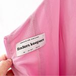 Finders Keepers  Square Neckline Midi Dress in Pink Photo 7