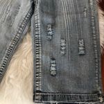 Miste Blue distressed long jean denim shorts‎ Size 32 Photo 3