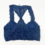 Free People  Intimately Coquette Galloon Racerback Lace Bralette Crop Top Size‎ S Photo 4