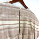 World Market Medium Misha Ivory & Terracotta Stripe Jumpsuit Beach Maxi Wide Leg White Photo 3