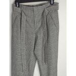 ZARA Tafaluc Collection Black & White Plaid Paperbag High Waist Women XS Preppy Photo 2